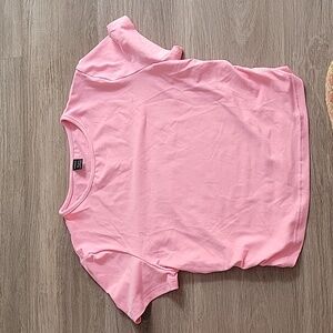 NEW SHEIN Relaxiva Solid Crop Tee